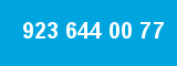 923 644 00 77 923 644 00 77
